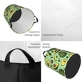 thumbnail image 2 of Balery Avocado With Seeds Cesta de ropa redonda con asas, impermeable, independiente, para ropa, juguetes, dormitorio y familia-Medium, 2 of 6