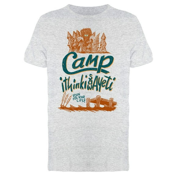 I Think I Saw A Yeti T-Shirt Men -Image by Shutterstock, Male Small