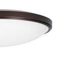 thumbnail image 5 of (2 pack) Mainstays 12" Oil Rubbed Bronze Integrated LED Flush Mount Ceiling Lights 3 CCT, 5 of 13
