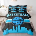 thumbnail image 1 of YST Kids Sport Bedding Set, 7-Piece, Sports Theme, Basketball, Full Size, 1 of 4