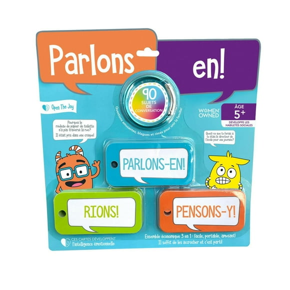 Parlons-en! Cartes de conversation format poche