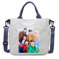 thumbnail image 1 of Bolso Bandolera Coreano De Hombro Lona Estudiante Compras Gao Jiahui unisex, 1 of 2