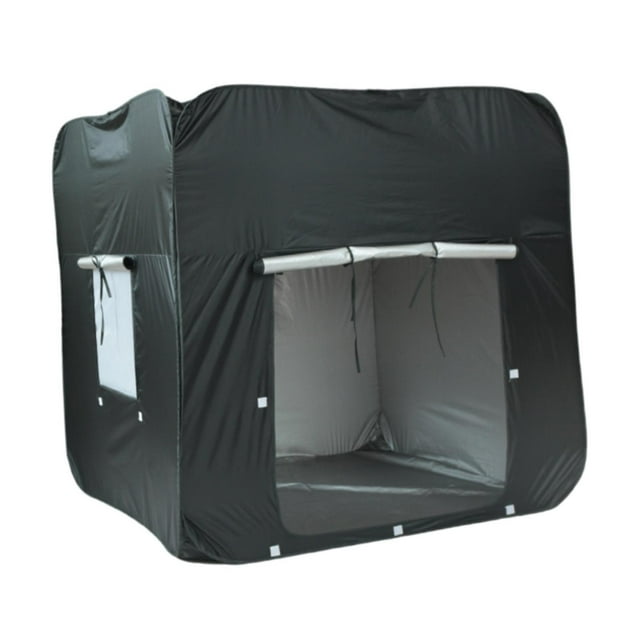 Esquirla Children Play Tent Baby Tent Versatile Fairy Tale Tent for Game Beach Infant black