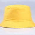 thumbnail image 4 of Guardoinrt Chapeau Seau à Large Bord Ajustable Protection Extérieure Couvre-Chef en Coton pour Adultes Jaune, 4 of 9