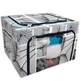 thumbnail image 1 of YUSDECOR Dandelions Artistic Storage Bag Clear Window Storage Bins Boxes Large Capacity Foldable Stackable Organizer With Steel Metal Frame For Bedding,Clothes,Closets, Bedrooms, 1 of 3