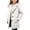 White-K1XE, variant on Vdoaml Girls Wool Blend Coat Kids Notch Lapel Mid Length Overcoat Children Fall Winter Warm Outerwear 10-11 Years Beige