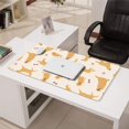 thumbnail image 3 of Long Mouse Pads for Desk,Golden Retriever with Bones and Paws Desk Mats on Top Of Desks, Desk Mouse Pad Extra Large with 3mm Non-Slip Base and Stitched Edge for Gaming,Office,Work,Home 31.5"x15.7", 3 of 6