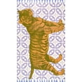thumbnail image 2 of nuLOOM Thomas Paul Printed Fierce Tiger Area Rug, 4' x 6', Multi, 2 of 2