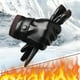 thumbnail image 1 of Guantes de Motocicleta Xihbxyly de Cuero para Hombres para Mantenerse Abrigados En Invierno y Guantes a Prueba de Viento y Nieve, 1 of 7