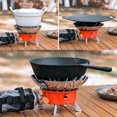 thumbnail image 3 of Estufas encendido electrónico exteriores gas plegables potencia fuego ajustable accesorio cocina portátil camping senderismo, 3 of 5