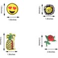 thumbnail image 4 of Pack of 60 Stylish Embroidered Iron On and Sew On Patches for Jackets Hats Backpacks Jeans - Random Assortment, 4 of 5