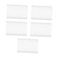 thumbnail image 2 of 50 ganchos transparentes, gruesos y versátiles para colgar ropa, ahorradores de espacio, para pantalones y camisas., 2 of 9