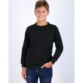 thumbnail image 2 of 3 Pack: Youth Fleece Crew-Neck Long Sleeve Soft Pullover Sweatshirt - Boys & Girls, 2 of 5