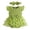 ZZ01-, variant on Preemie Newborn Baby Girl Clothes Romper Suspender Dress Summer Outfits Ruffle Short Sleeve Set (Light Green, 6-9 Months)