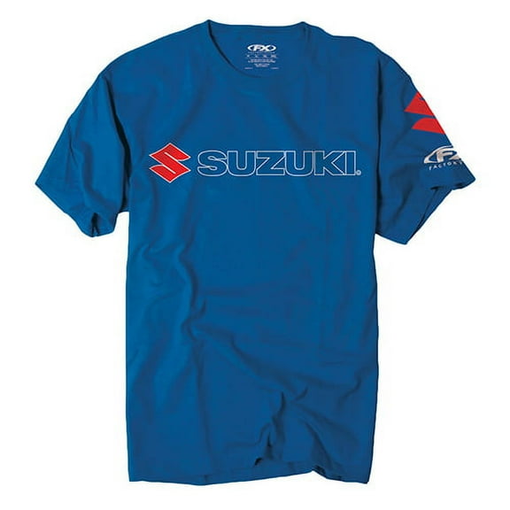 FACTORY EFFEX SUZUKI TEAM  T- SHIRT / BLUE (L)