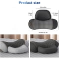 thumbnail image 3 of Neck Pillow, 2025 New Neck and Shoulder Pillow, Memory Foam Pillows, for Sleep Aid (Dark Grey), 3 of 6