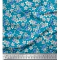 thumbnail image 1 of Soimoi Rayon Fabric Scorpion Grasses Floral Print Fabric by Yard 42 Inch Wide, 1 of 3