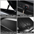 thumbnail image 3 of DNA Motoring PT-ZTL-8093-BK For 2009 to 2015 BMW X1 Pair Aluminum Roof Rail Corss Bar+Top Waterproof Cargo Box Luggage Carrier w/Lock+Keys 10 11 12 13 14 (Black), 3 of 6