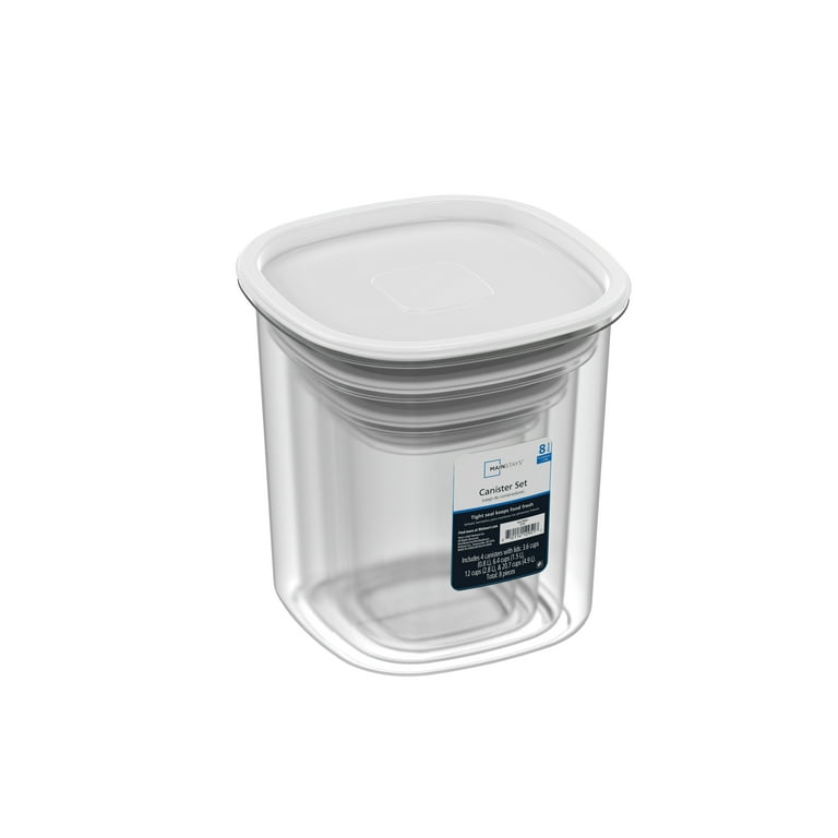 Mainstays Canister Set Cabinet Organizer, 8 Count