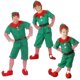 thumbnail image 3 of Disfraz navideño completo para niños y adultos | Disfraz de Papá Noel con vestido, gorro, cinturón, orejas y calcetines | Ideal para juegos de rol unisex, espectáculos navideños, fiestas y accesorios, 3 of 5