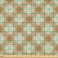 thumbnail image 2 of Ambesonne Buffalo Check Fabric by the Yard Upholstery, Vintage Fashion Plaid, 1 Yard, Pale Brown Almond Tan, 2 of 5