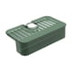 thumbnail image 5 of Estante de drenaje para grifo, escurridor colgante para grifo, soporte para jabonera para fregadero de cocina verde, 5 of 7