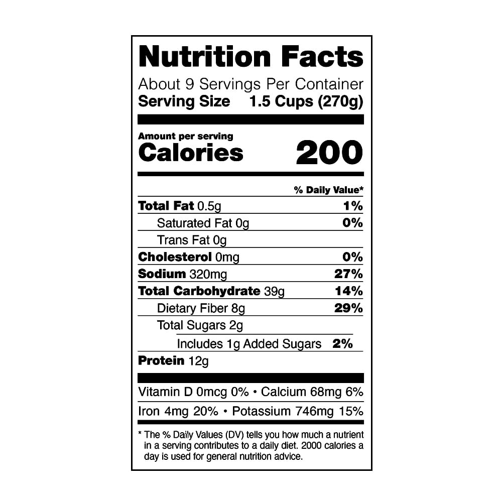 (2 pack) Blue Runner Foods Family Meal Kit, Red Beans & Rice, Box Kit, 9 Servings