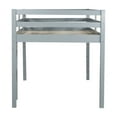 thumbnail image 6 of Noble House Modern Tilda Twin Loft Bed, Solid Rubber Wood Frame with Ladder, Spacious Under for Kids, Grey, 6 of 11