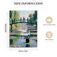 thumbnail image 2 of Nawypu  Vintage Monet Cat Poster Funny Black Cat Bridge of Waterlilies Canvas Wall Art Famous  Monet Black Cat Poster Gallery Aesthetic Room Decor for Bedroom Bathroom, 2 of 5