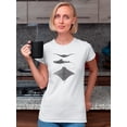 thumbnail image 2 of Grey-Scale Stingrays Ii. T-Shirt Women -Studio W Designs, Female Medium, 2 of 4