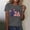 Gray, variant on American Flag Patriotic T-Shirt Women 4th of July Shirt USA Flag Stars Stripes Graphic Shirt Summer Casual Tops