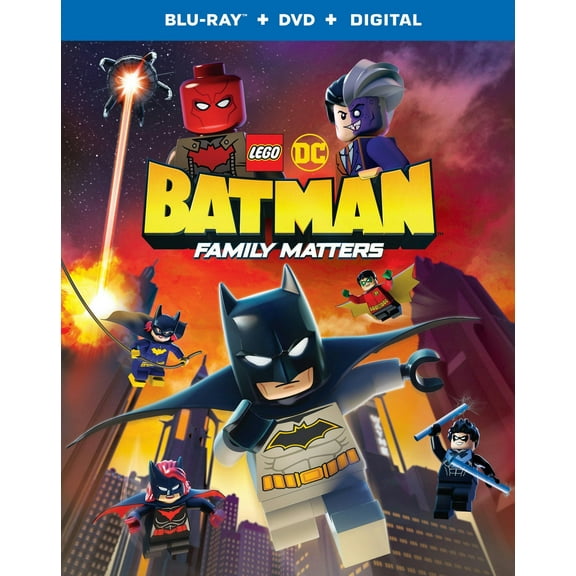 LEGO DC: Batman: Family Matters BD (No Premium) (Blu-ray) (Blu-ray   DVD   Digital HD) [Blu-ray]