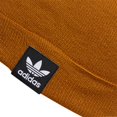 thumbnail image 3 of adidas Originals Grove Beanie, Gold Ochre/White, One Size, 3 of 8