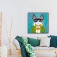 thumbnail image 2 of wall26 Framed Canvas Wall Art for Living Room, Bedroom Whimsical Animal Illustration IX Canvas Prints for Home Decoration Ready to Hang - 16x16 inches, 2 of 4