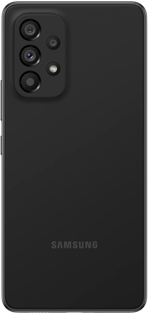 Samsung Galaxy A53 5G, Unlocked, 128GB, Black, 6.5-inch FHD+