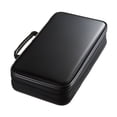 thumbnail image 3 of Estuche para CD/DVD, caja de almacenamiento para CD con capacidad para 96 ​​CD, fácil de mover, organizador de almacenamiento de medios para viajes y, 3 of 8