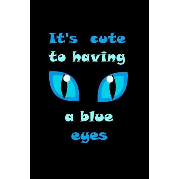 It's cute to having a blue eyes, (Paperback)