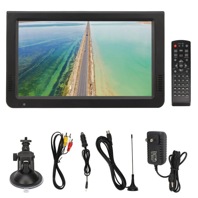 Pocket Digital TV 110-240V TV portátil Múltiples puertos de 10 pulgadas para el hogar