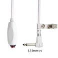 thumbnail image 4 of Nurse Call Cable 6.35mm Line Nurse Call Device Emergency Call Cable with Push Button Switch, 4 of 7