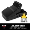 thumbnail image 3 of TwinTwinTech Extra Large Jaws Reusable Rat Snap Traps, Touch-Free, 8 Pack, 3 of 8