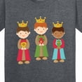 thumbnail image 4 of Inktastic Christmas Three Wisemen Youth T-Shirt, 4 of 5
