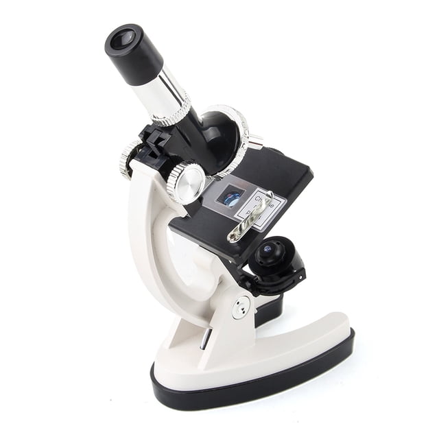 Microscopio biológico ajustable para estudiantes 300X 1200X Kit de microscopios de aumento Material educativo de ciencia escolar 28 unids / set sidaley FN000799-00B