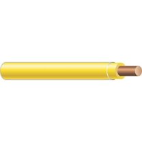 Southwire THHN Building Wire, Copper, 10 AWG, 1C, Yellow, Solid, 500 ft 11600401
