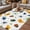 White Green, variant on Cute Butterfly Dragonfly Outdoor Rug for Patio/Deck/Porch, Non-Slip Large Area Rug 4 x 6 Ft, Farmhouse Botanical Floral Beige Indoor Outdoor Rugs Washable Area Rugs, Camping Rug Carpet Runner