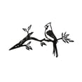 thumbnail image 3 of Figura decorativa de pájaro de metal con silueta de pájaro de metal para exteriores 155 x 28 cm, 3 of 9