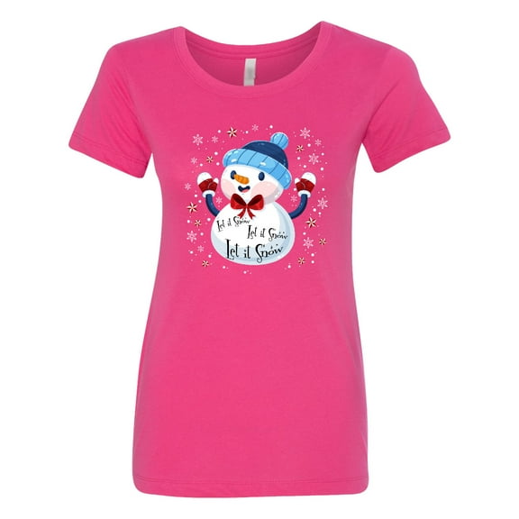 Inktastic Holiday Snowman Women's T-Shirt