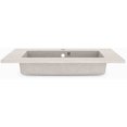 Woodio Unit80 DropIn Integreated Sink / Vanity Top