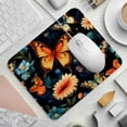 thumbnail image 2 of Butterfly Square Non-Slip Rubber Bottom Printed Desk Mat Mouse Mat Gaming Mousepad Desk Pad - 8.3x9.8 Inch, Suitable for Office and Gaming, 2 of 6