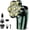 Dark Green, variant on 5-in-1 Electric Razor for Men, 7D Floating Head Shaver, IPX7 Waterproof Wet/Dry Body Grooming Trimmer, USB-C Rechargeable with LED Display, for Bald Head, Beard, Legs, Underarms, Dark Gray