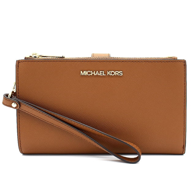 Cartera MK Jet Set Travel LG Double Zip 35F8GTVW0L Luggage Michael Kors 35F8GTVW0L